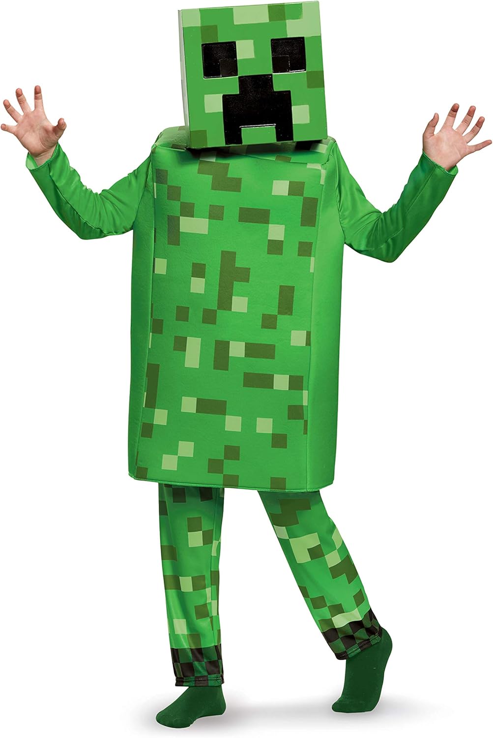 XE Inspired Minecraft Creeper costume for kids