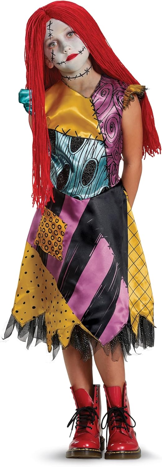 Disney Sally Nightmare Before Christmas Girls Costume