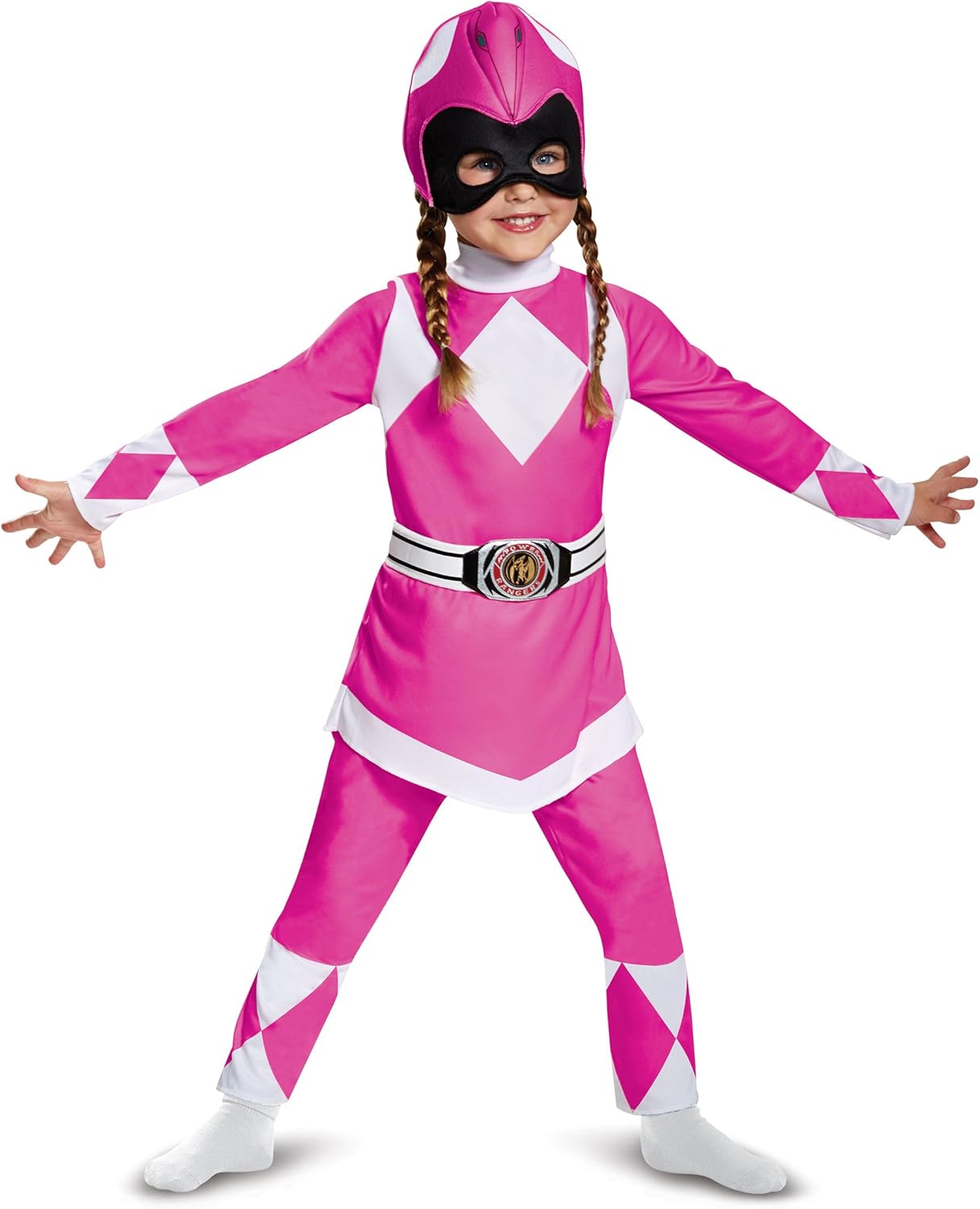 Disguise Pink Ranger Toddler Costume - Mighty Morphine DisguiseCostumes PowerRangers