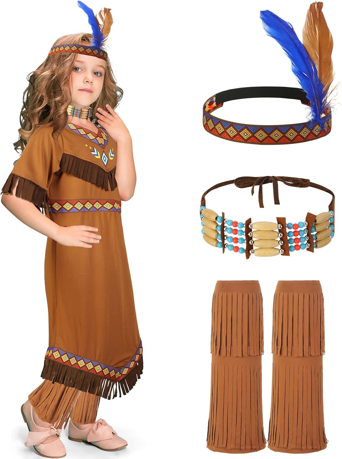 Boyiee - Native Prince Halloween Costume for Kids