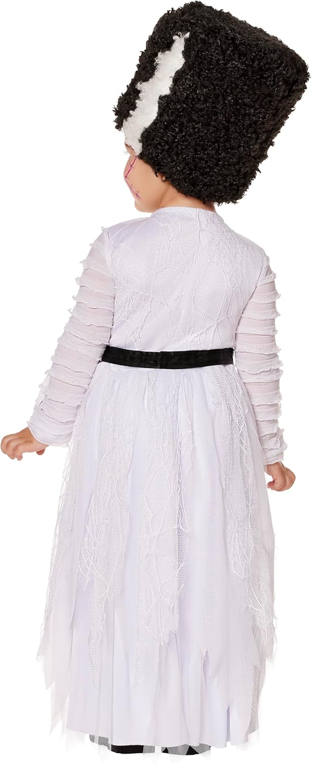 Bride of Frankenstein Toddler Costume - Scary Cute Halloween Look