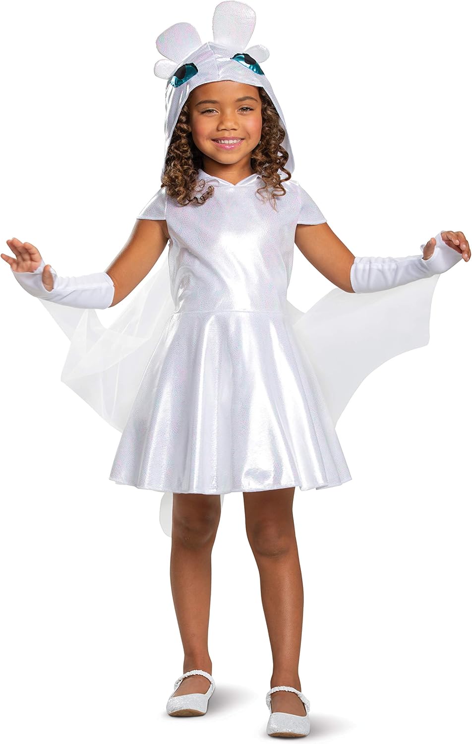 Light Fury Classic How to Train Your Dragon Child Costume