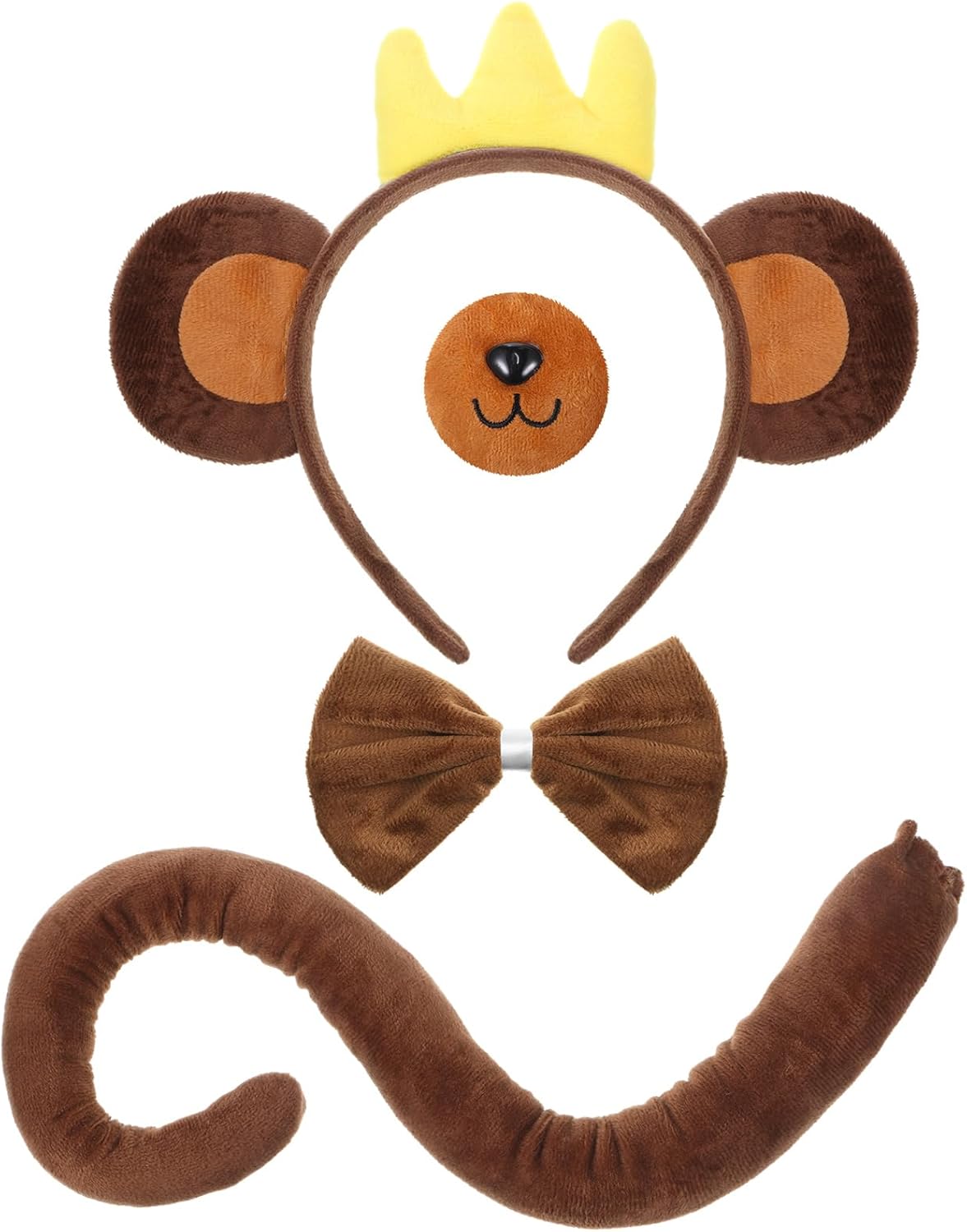 Maiteenly Halloween Monkey Accessories Set for Kids and Men
