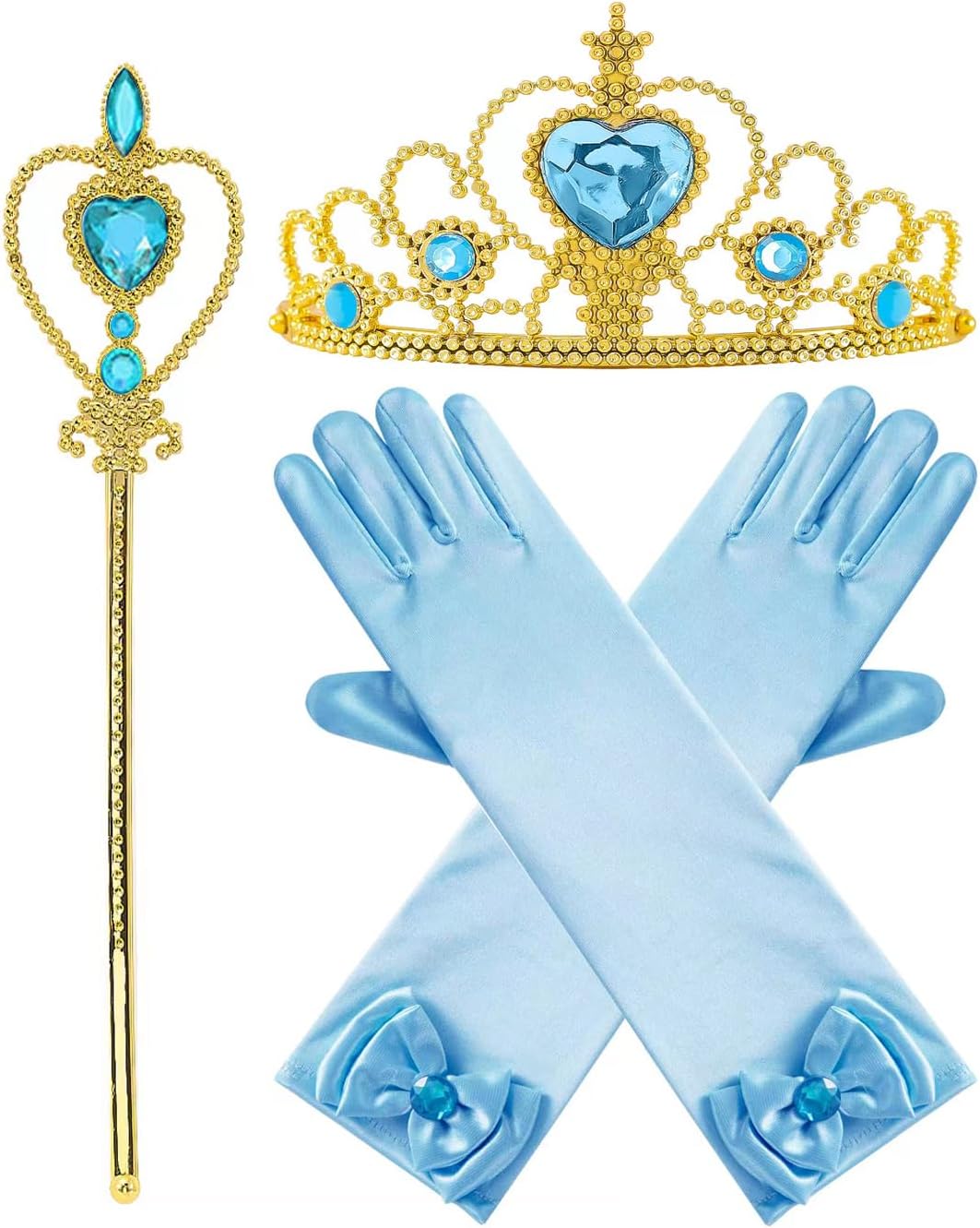 BLOOMIRO Princess Kids Halloween Costume Set