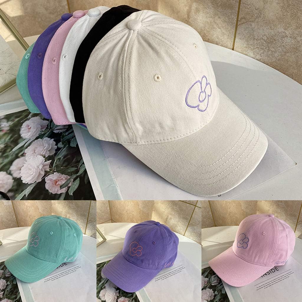Stylish Encoding Sunscreen Baseball Hat for Girls