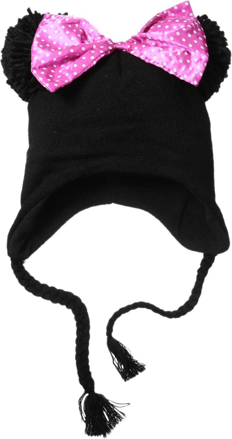 Big Girls Disney Minnie Mouse Bow Hat