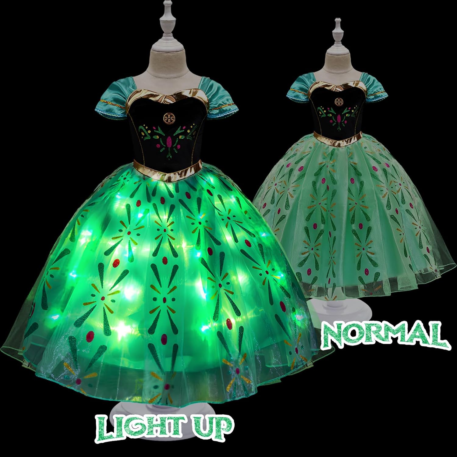 Light-Up Princess Dress for Girls