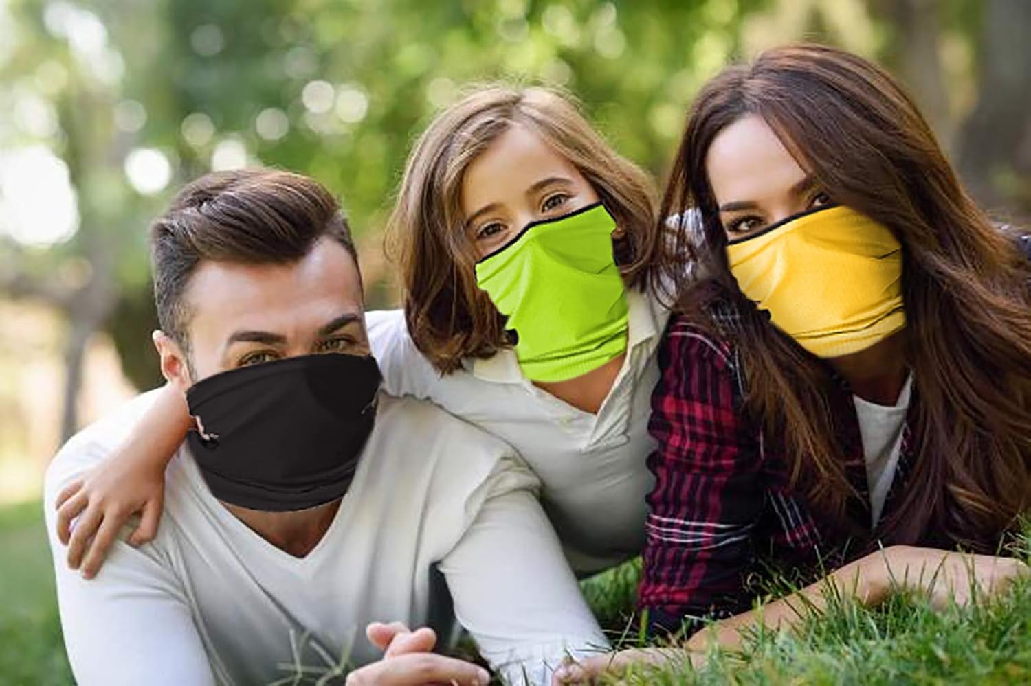 2-Piece UV Sun Protection Mask Kids