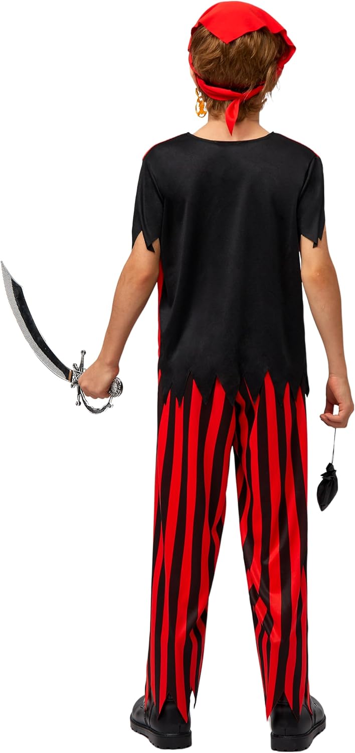 Spooktacular Kids Pirate Costume Set - Halloweenessential for Toddlers