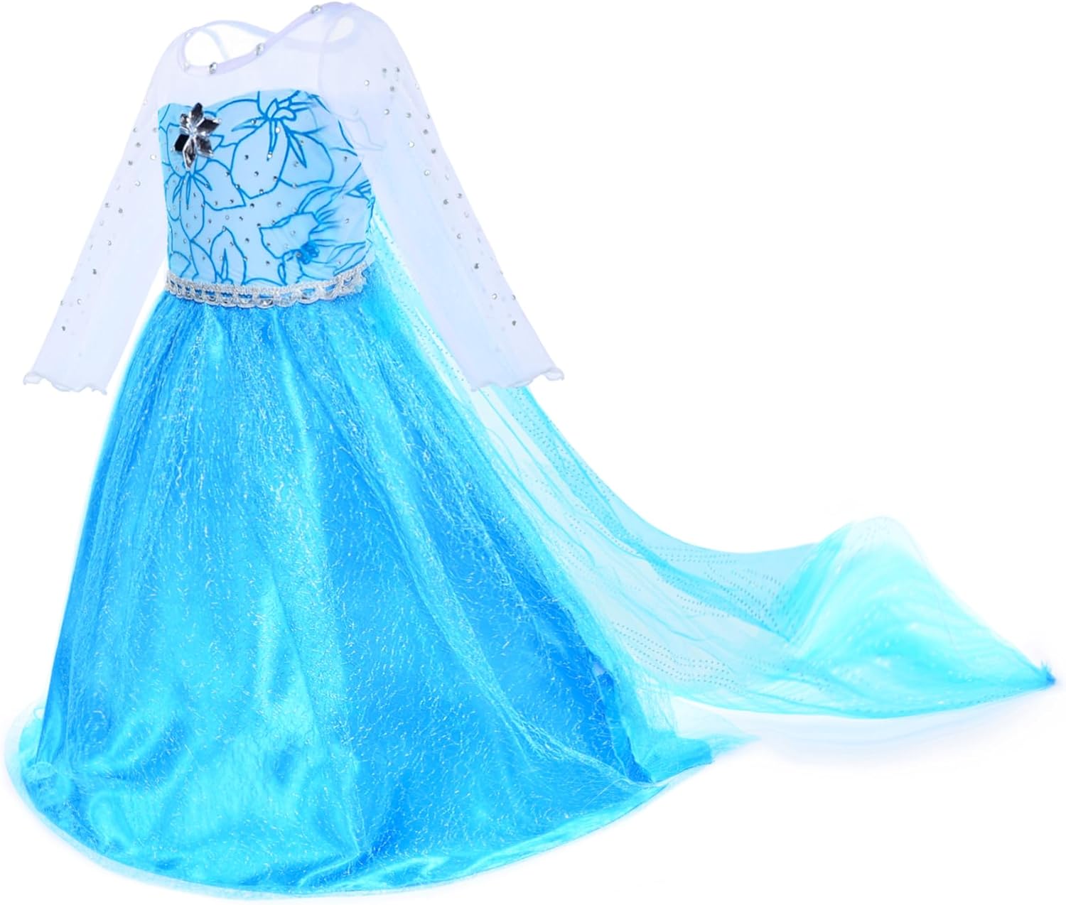Party chili princess costume princess dress for little girls with accessories