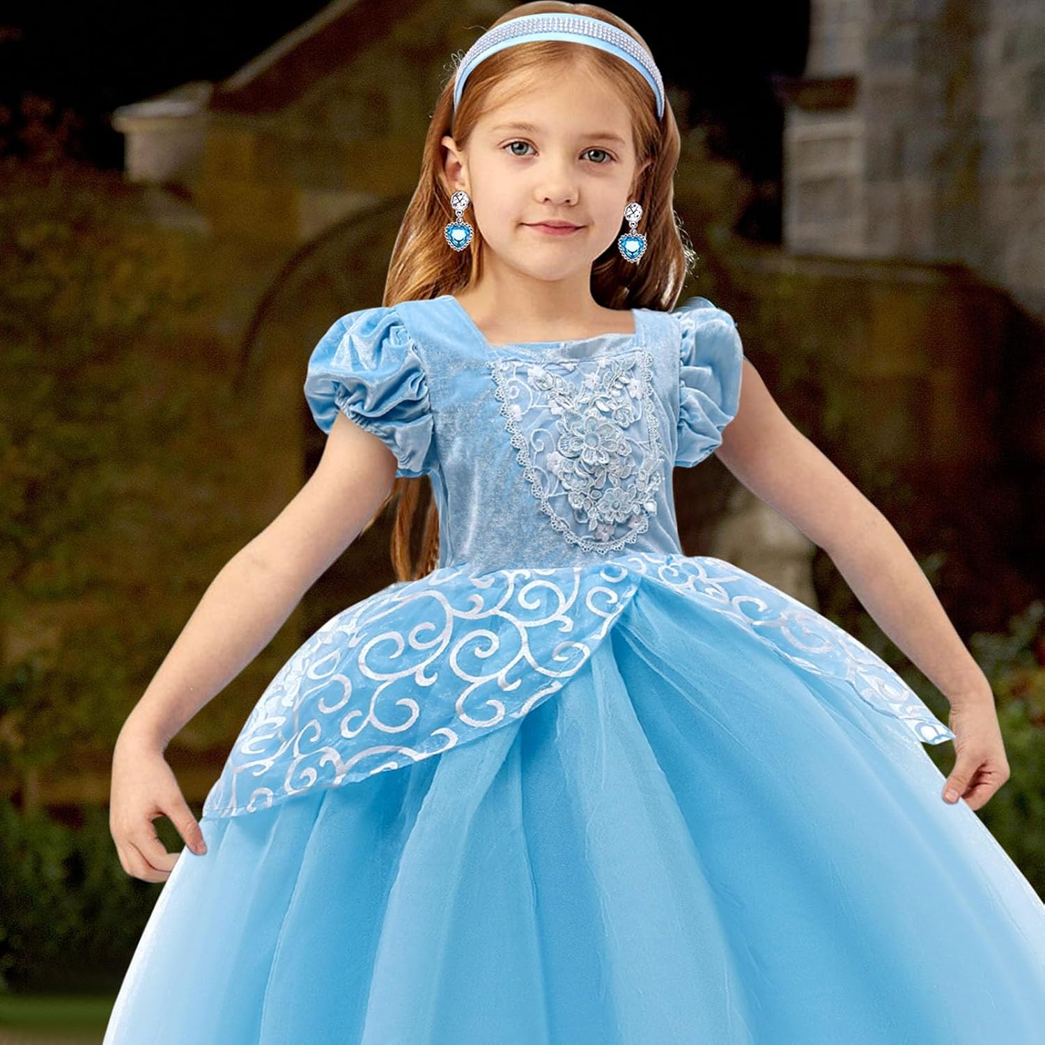 Simplicity and elegance princess dress