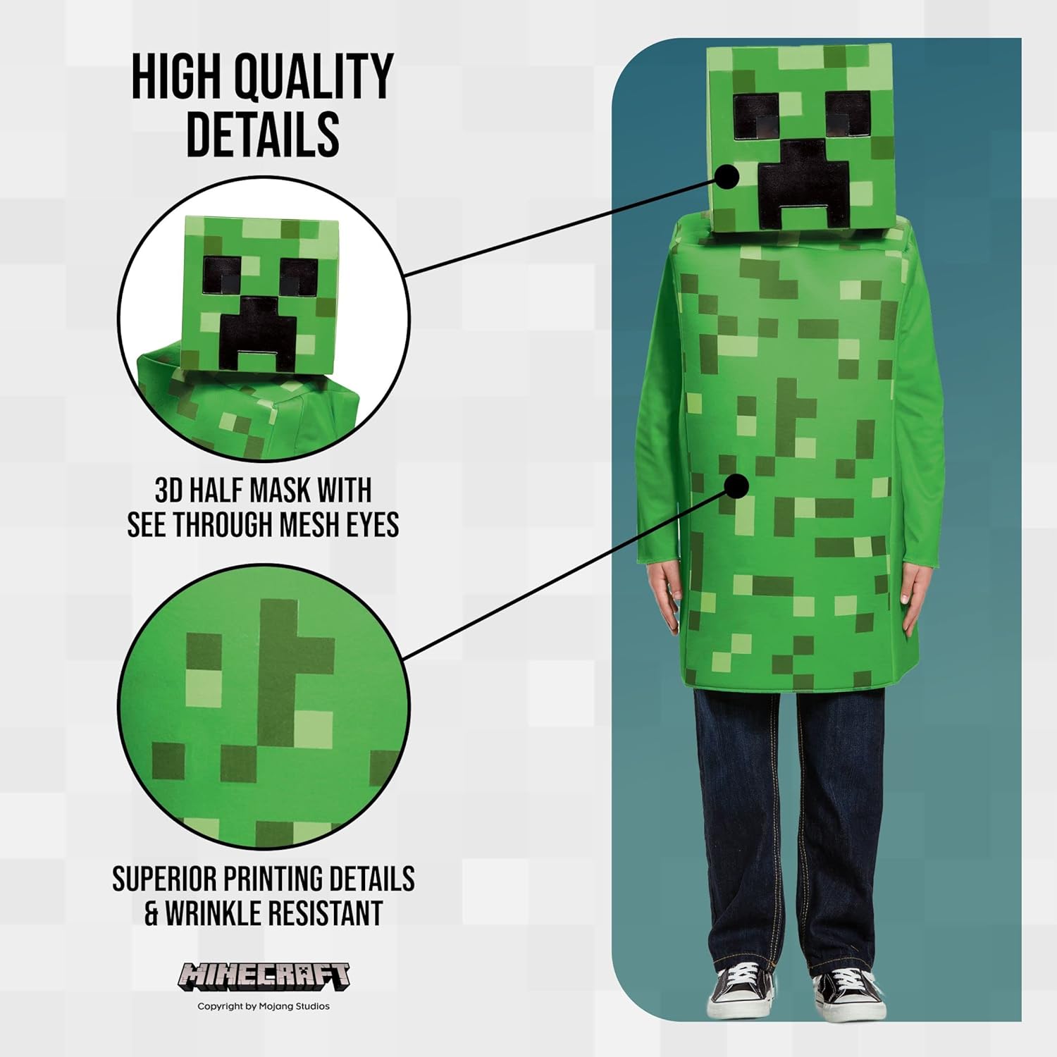 Comfortable Minecraft Costume