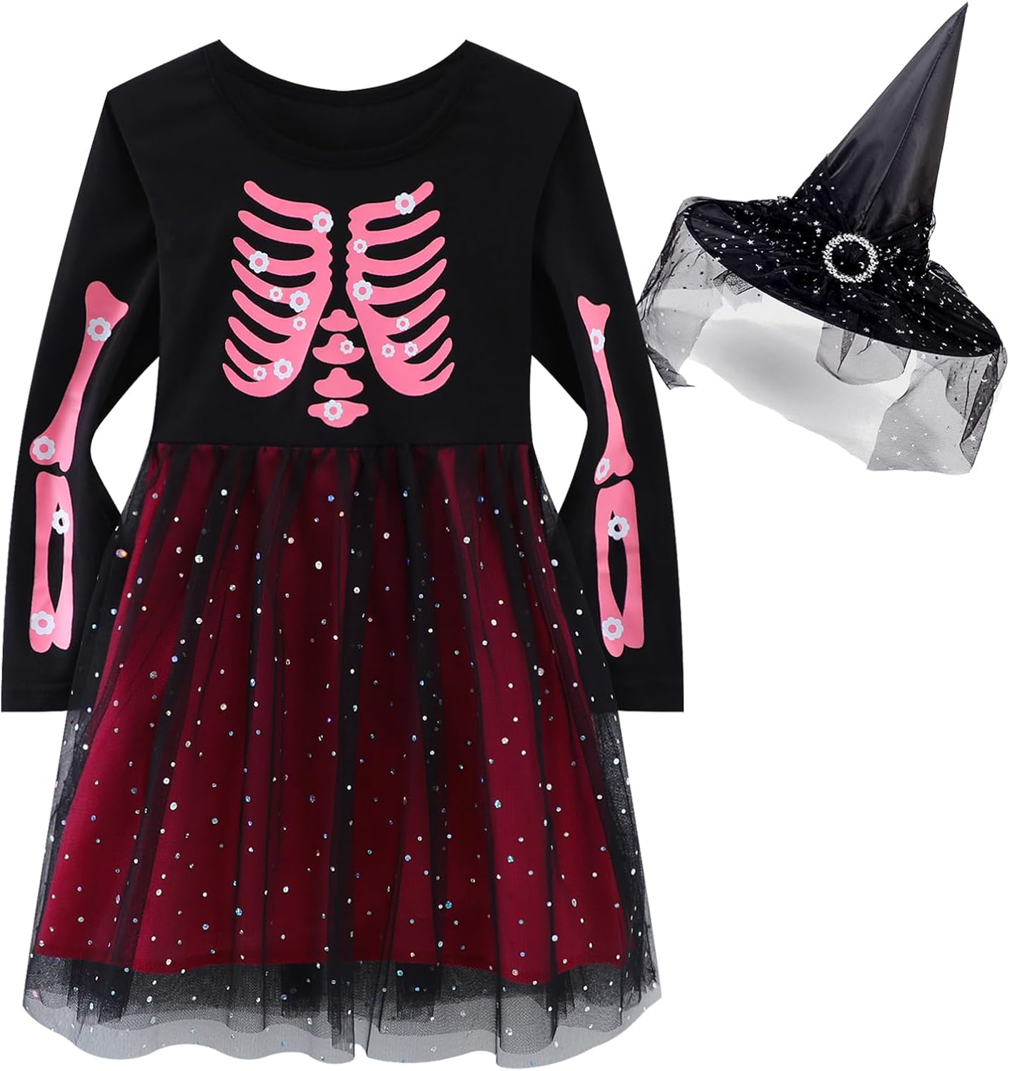 HILEELANG Little Girl Halloween Dress