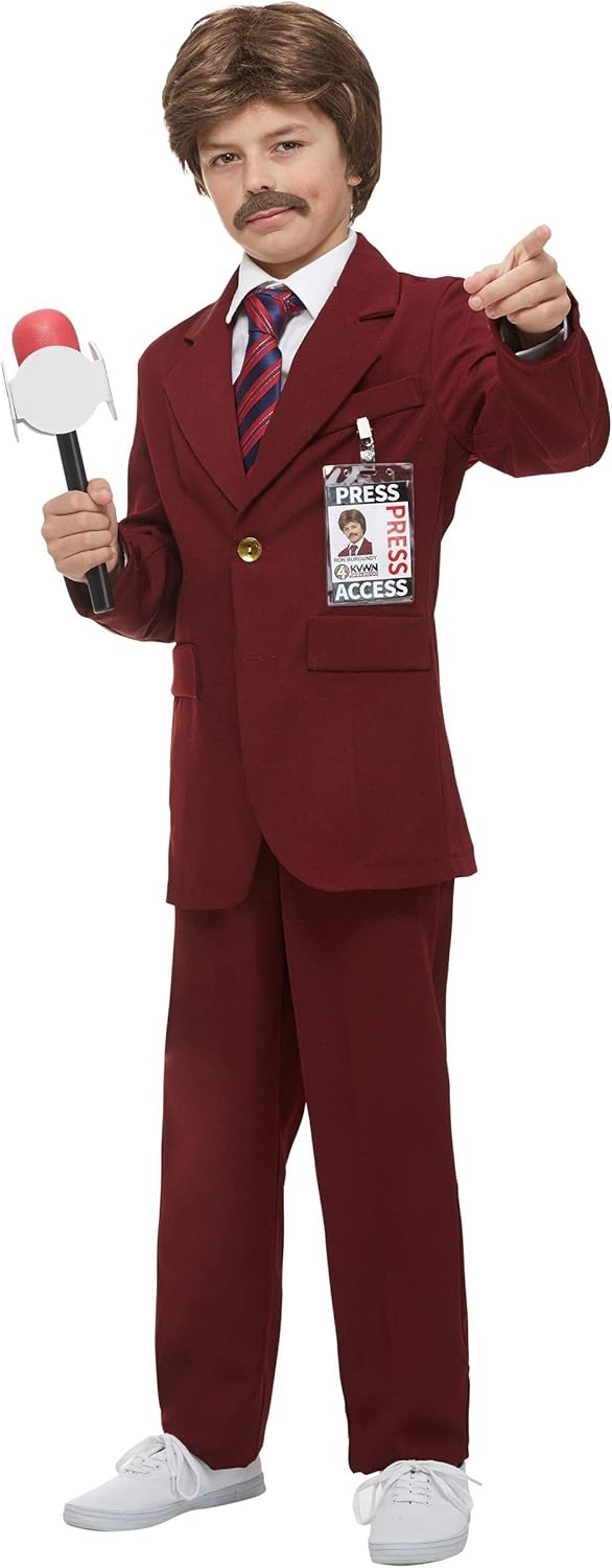 Ron Burgundya deliciously fun boys anchorman costume