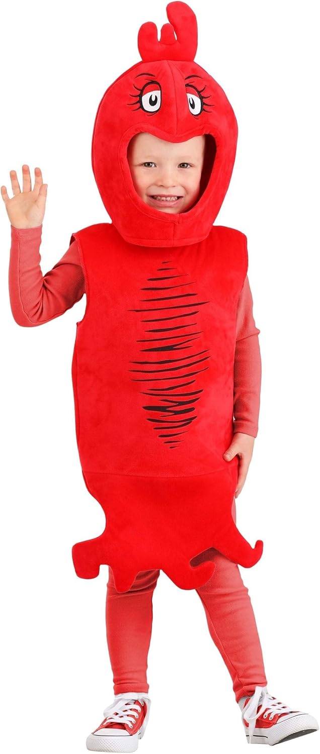 Dr Seuss Toddler Red Fish Costume