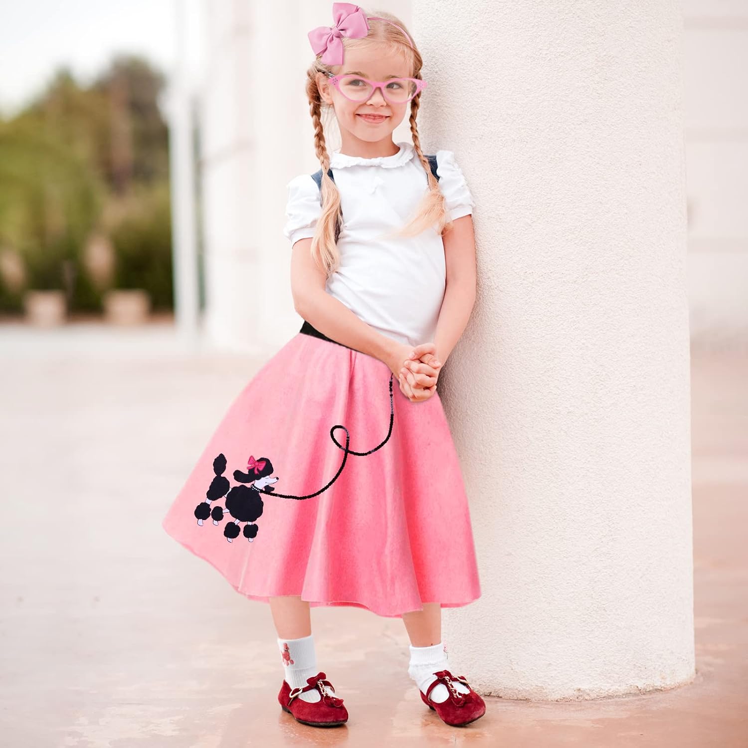 1950s Poodle Skirt Costume for Girls 50s Day More