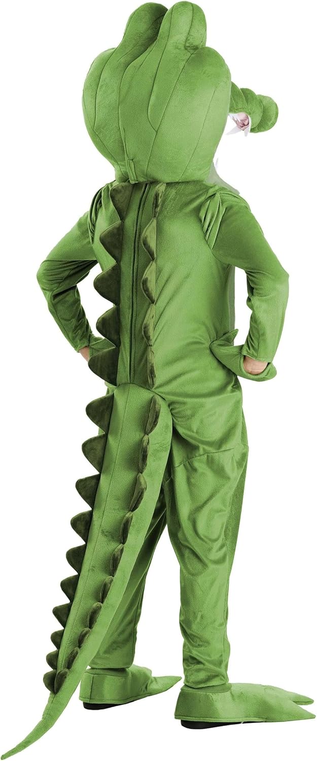 Adventurous Kids Tick-Tock the Crocodile Costume Halloween Jumpsuit Built for Fun