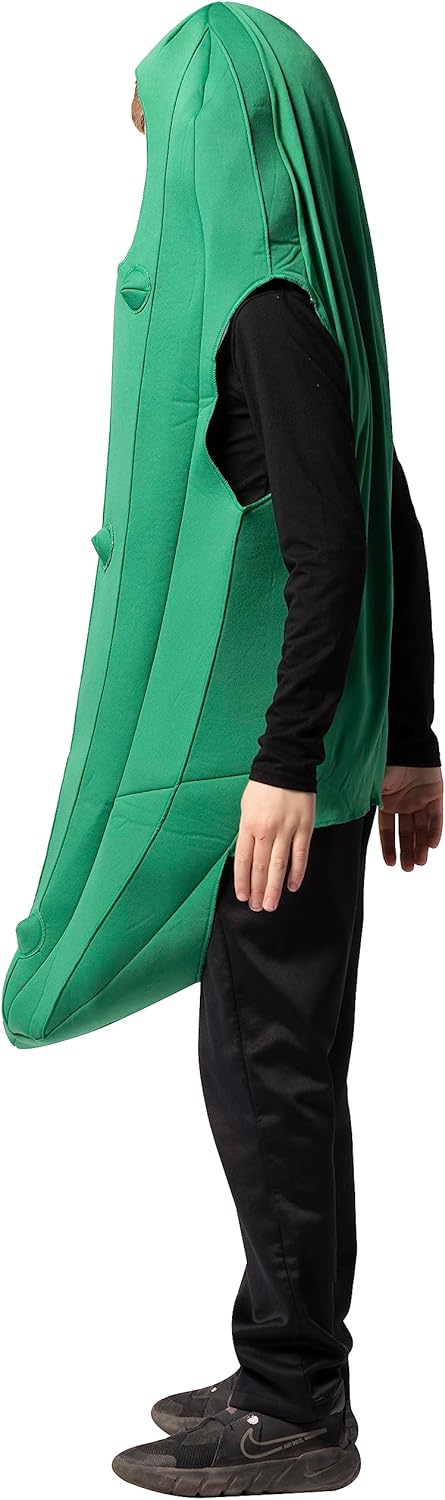 Rasta Imposta Pickle Costume Dill Cucumber Gherkin for Kids 7-10 Years
