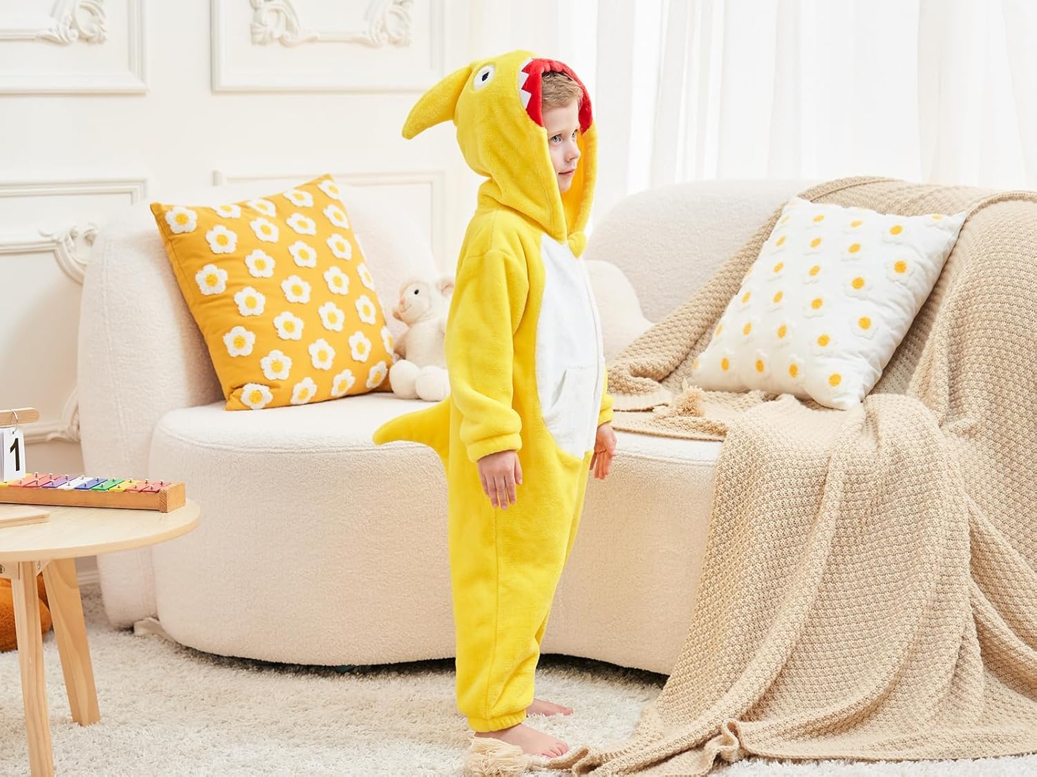 Adorable Shark Jumpsuit for Kids