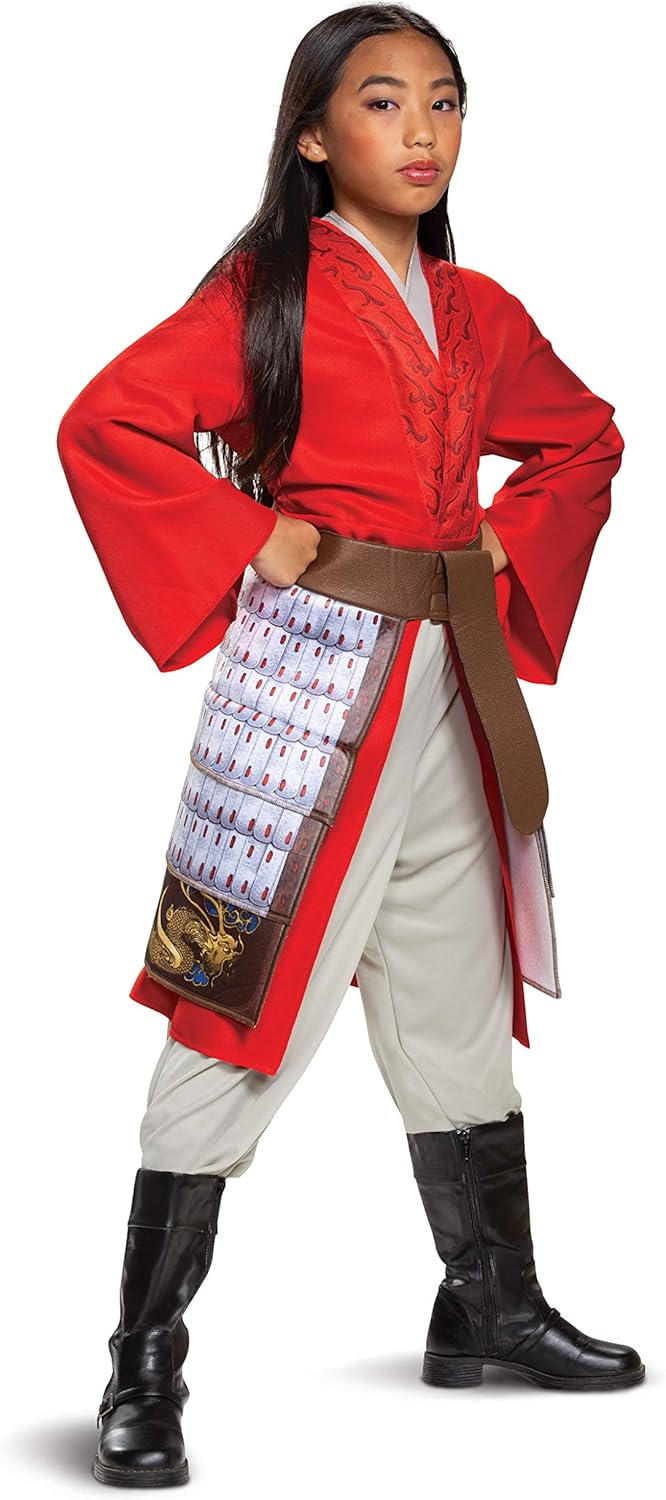 Disguise Mulan Costume for Girls Halloween Shares