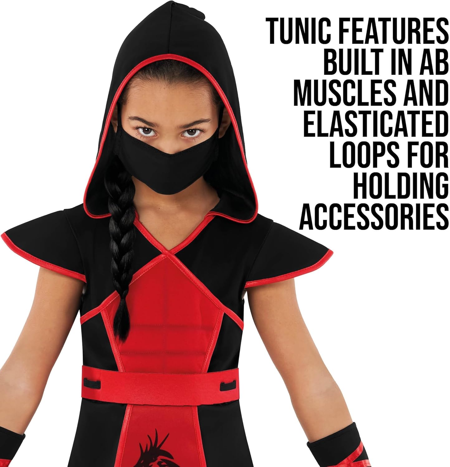 Morph Ninja Costume for Girls Zapping Halloween Sh Notations