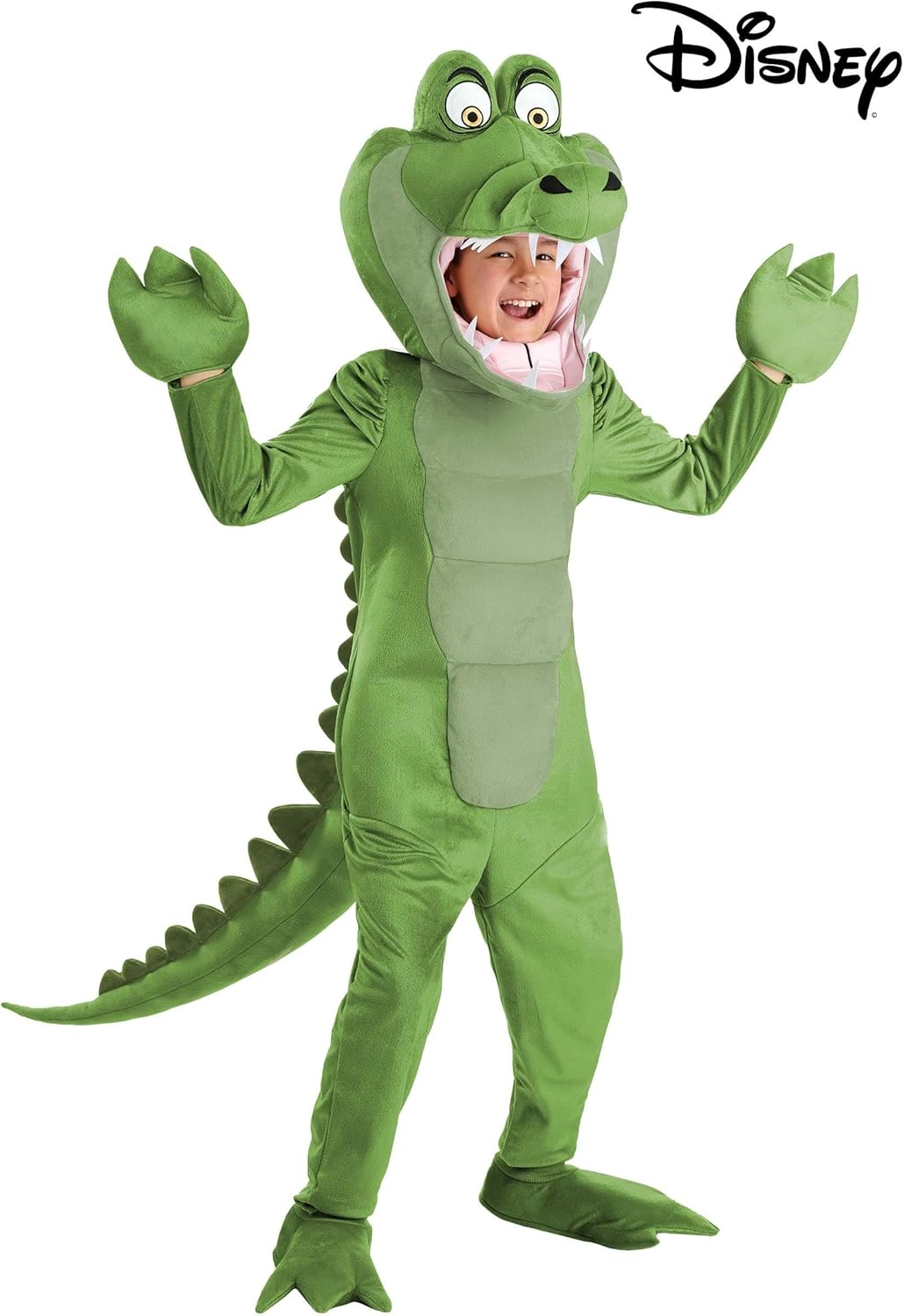 Adventurous Kids Tick-Tock the Crocodile Costume Halloween Jumpsuit Built for Fun