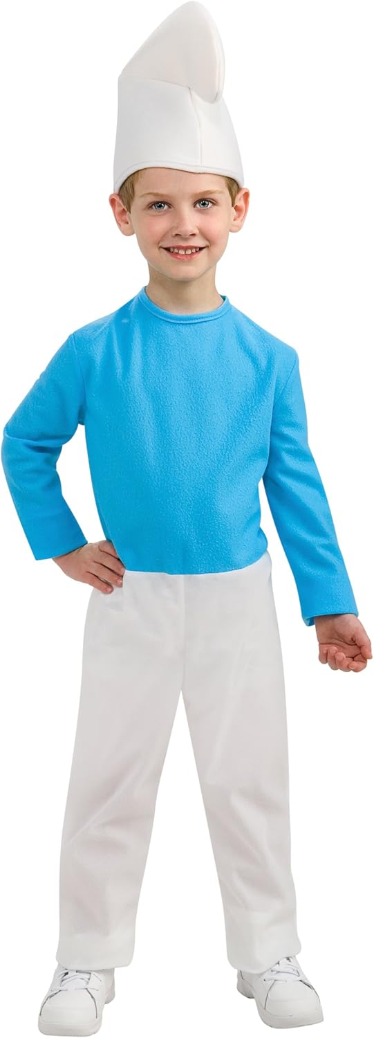 The Smurfs Movie 2 Medium Costume Glow in the Dark Halloween PTS