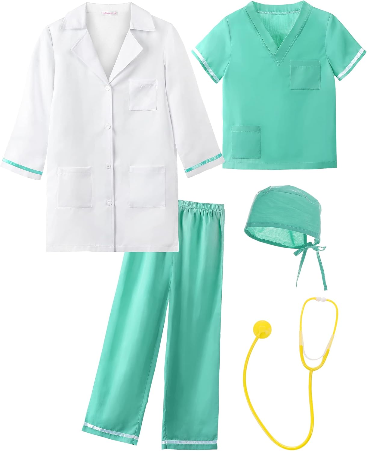 ReliBeauty Doctor Costume Kids Set