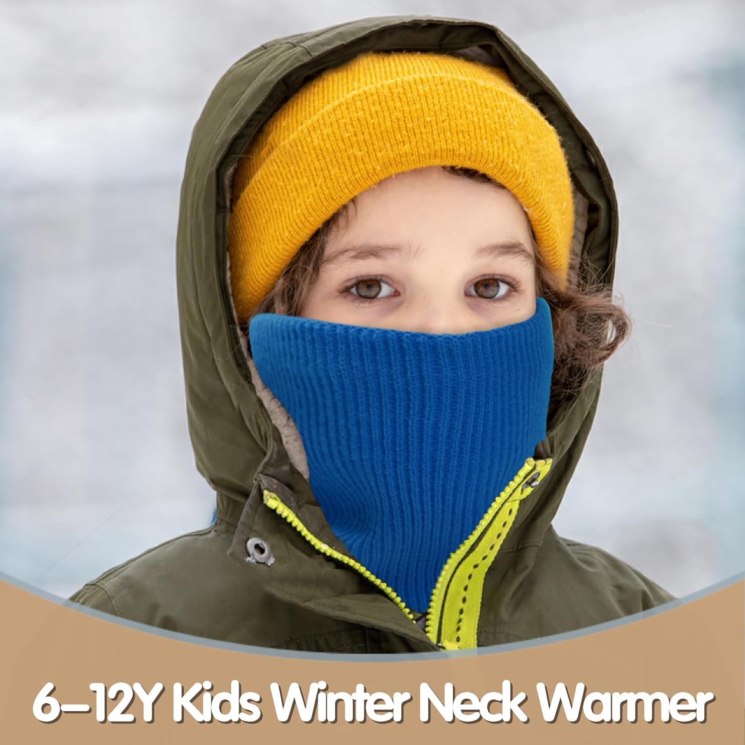 Kids Neck Warmer Winter Neck Gaiters