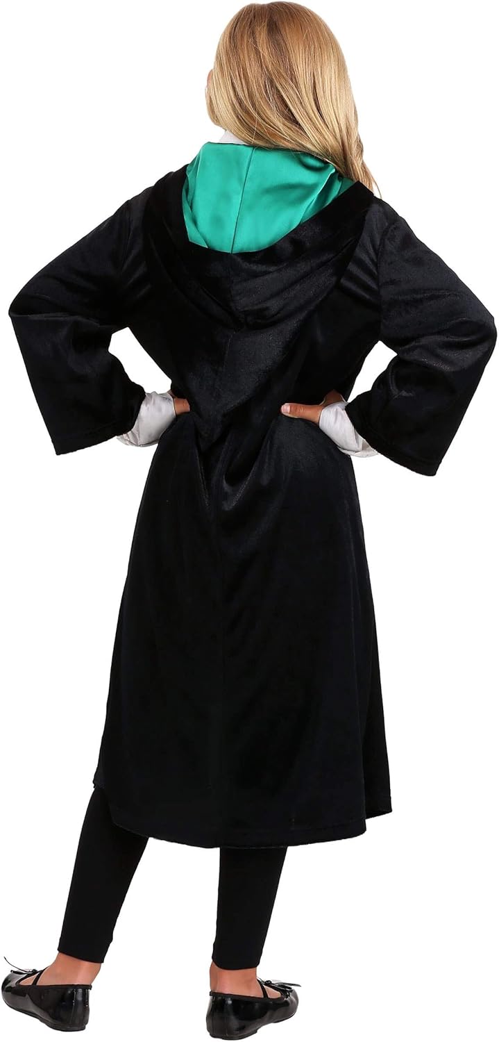 Perfect Slytherin Robe Harry Potter Halloween Costume for Kids