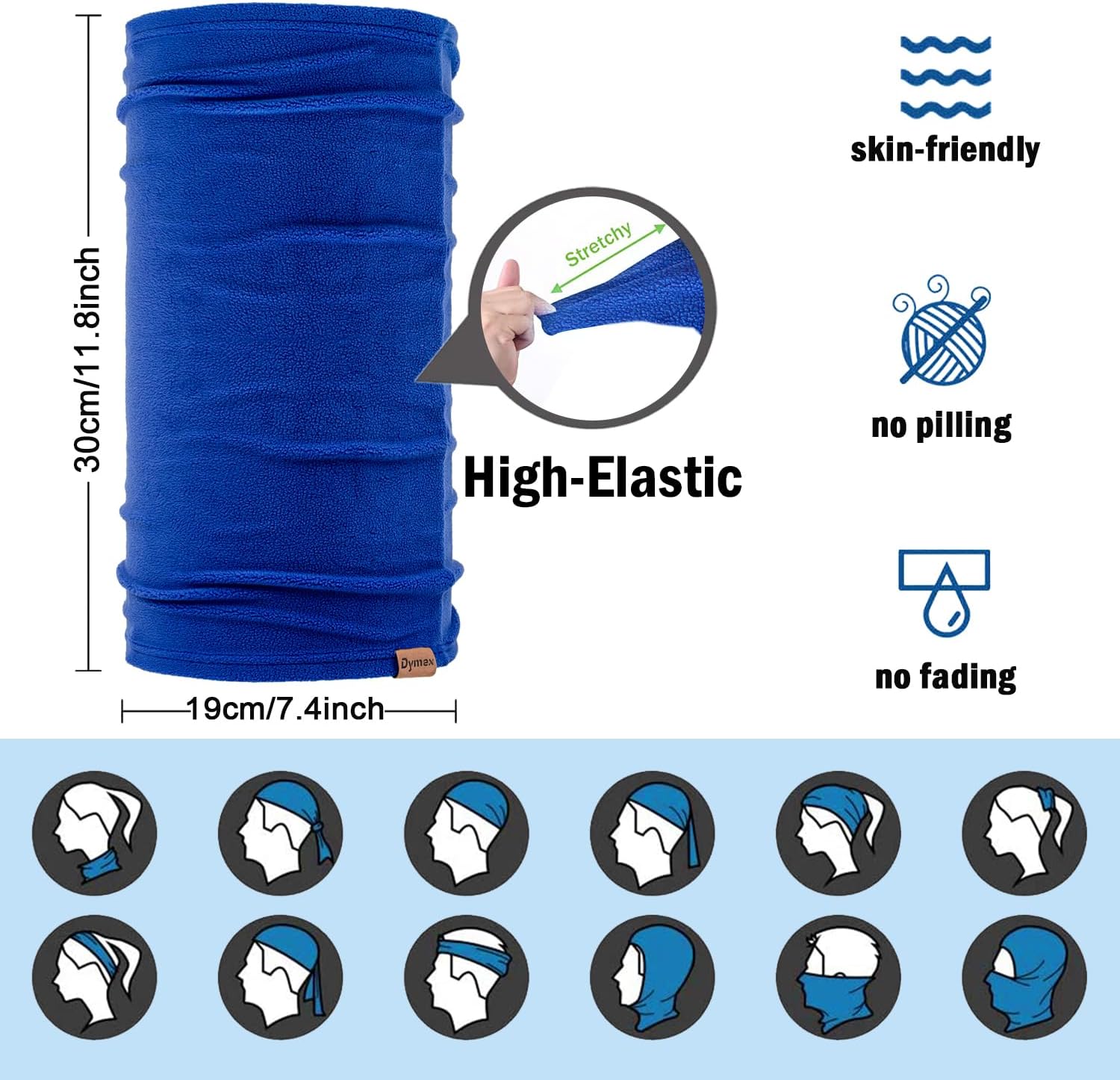 Warm Fleece Gaiter for Kids