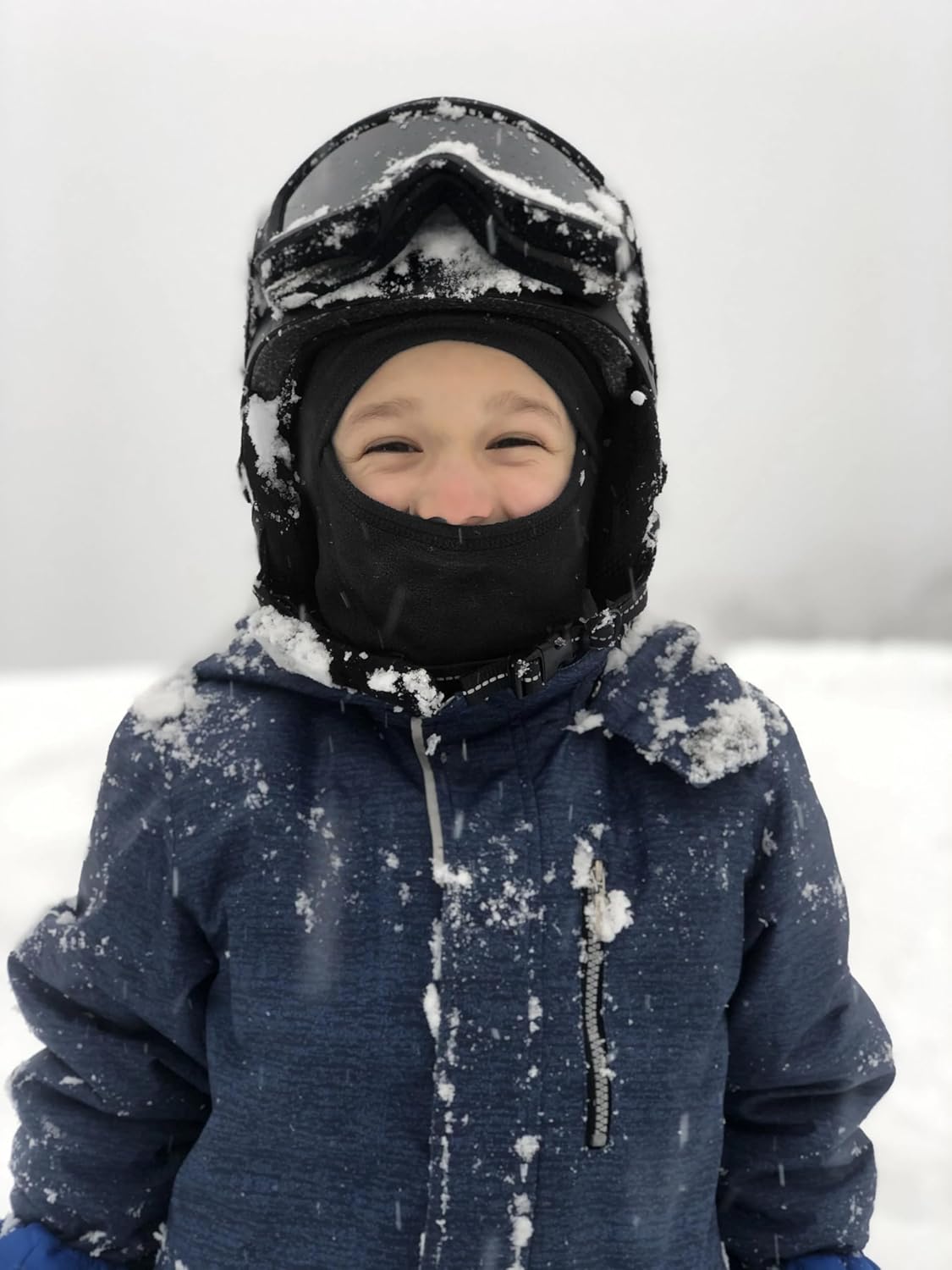 Warm Windproof Face Mask for Kids Extreme Cold Resistance Style
