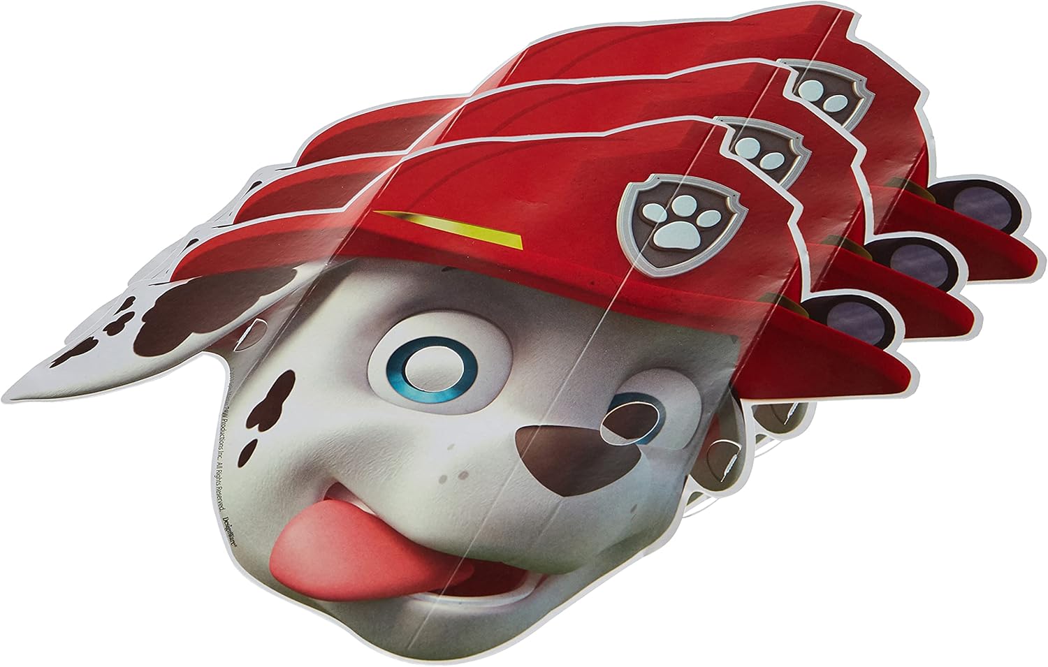 American Greetings Premium Paw Patrol Muffin Top Masks 95 - 12 Pack of 8