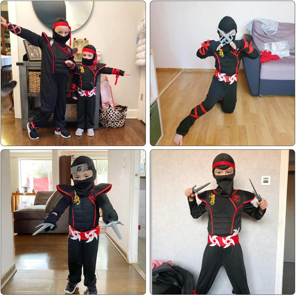 Biggest Ninja Kids Halloween Costume Boys Girls Steal the Show