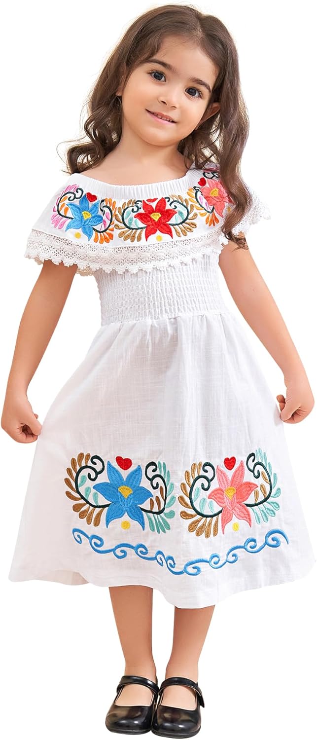 Vackutliv Mexican Dress for Kids