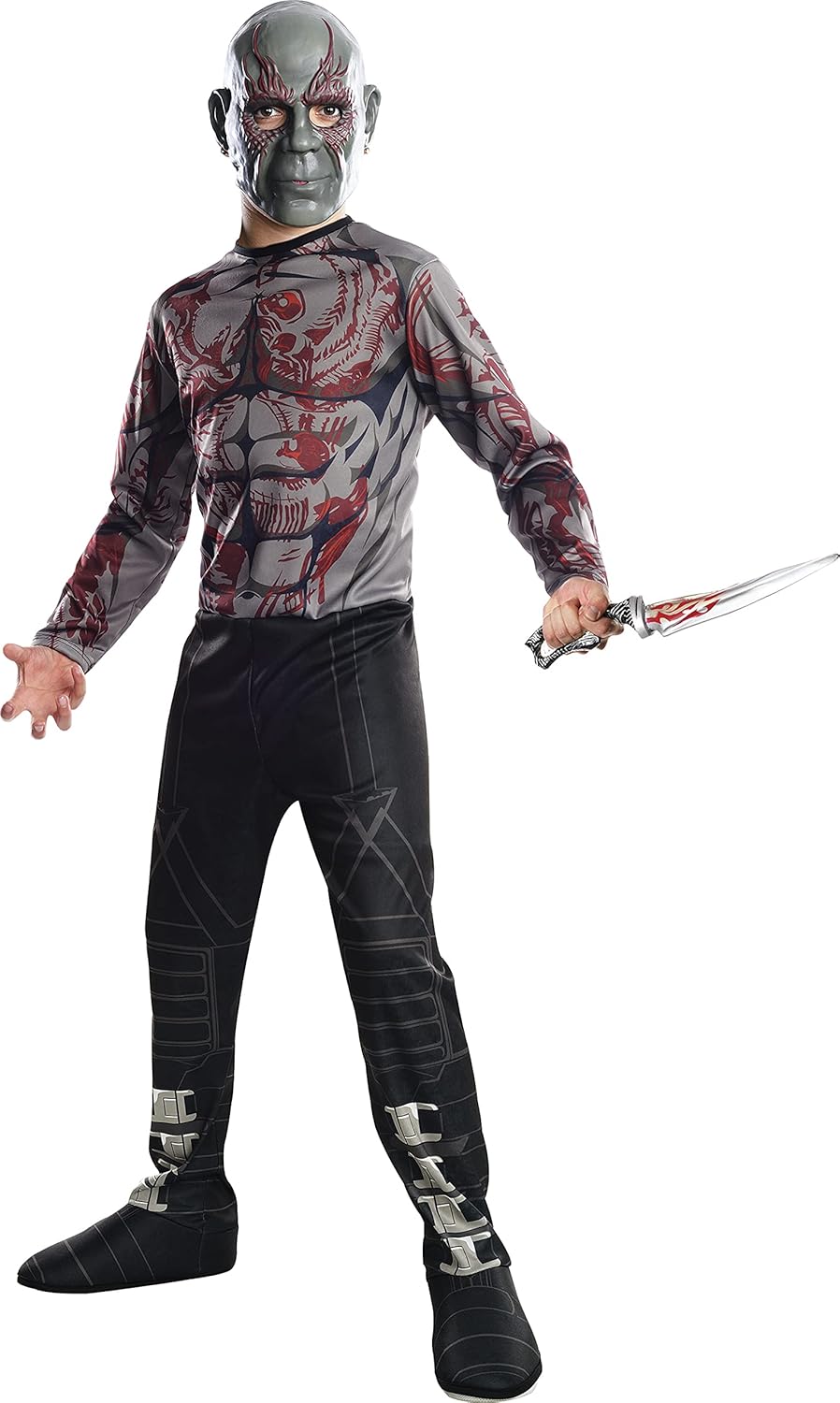 Rubies Unisex Childs Deluxe Drax Costume