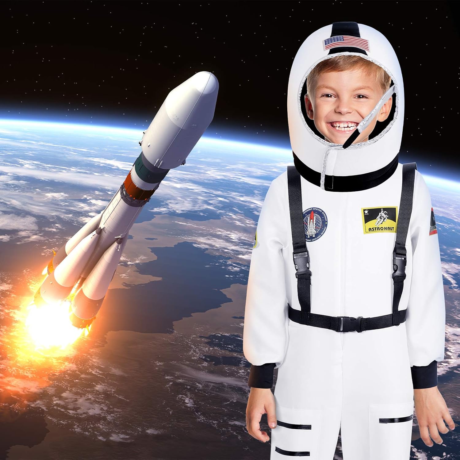 Transform into a real astronaut