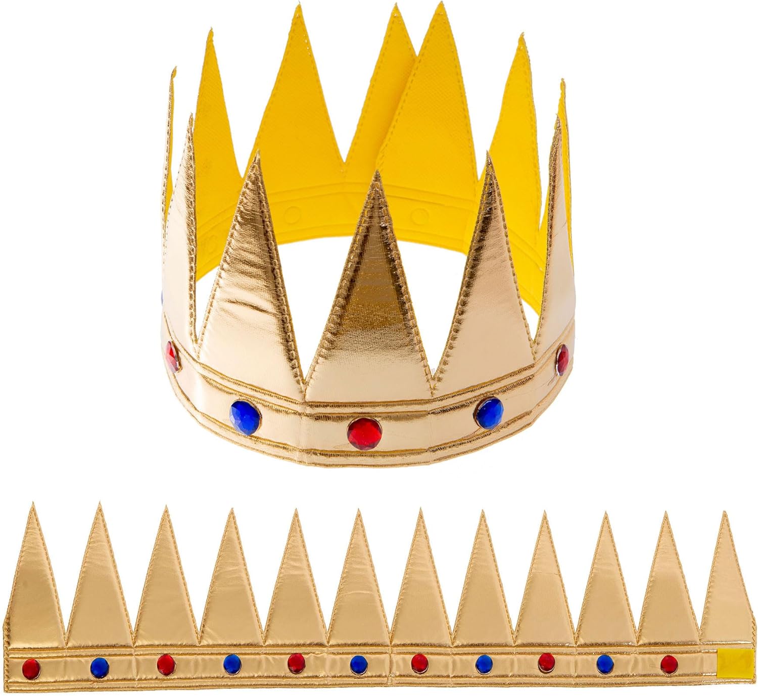 Regal Gold King Crown Costume Crown for Boys and Girls