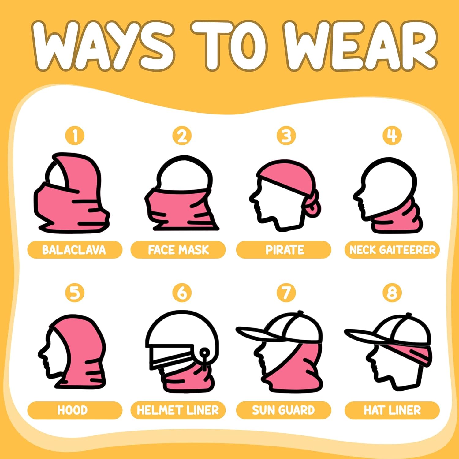 Warm Ski Mask for Kids