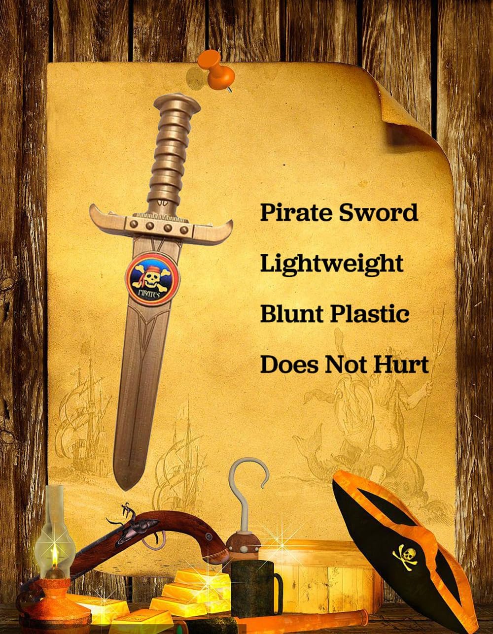 Pirate Kids Costumes Accessories Halloween Party Set