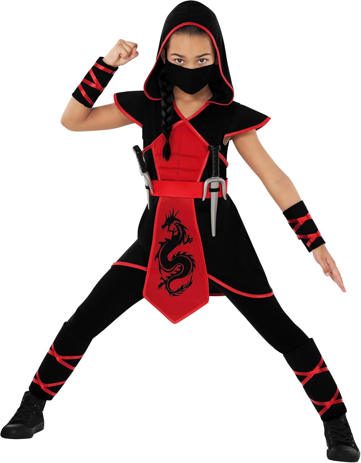 Morph Ninja Costume for Girls Zapping Halloween Sh Notations