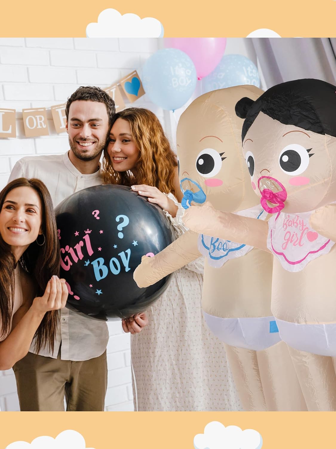 Sintege 2-Piece Inflatable Party Costumes FUN for Cosplay Events