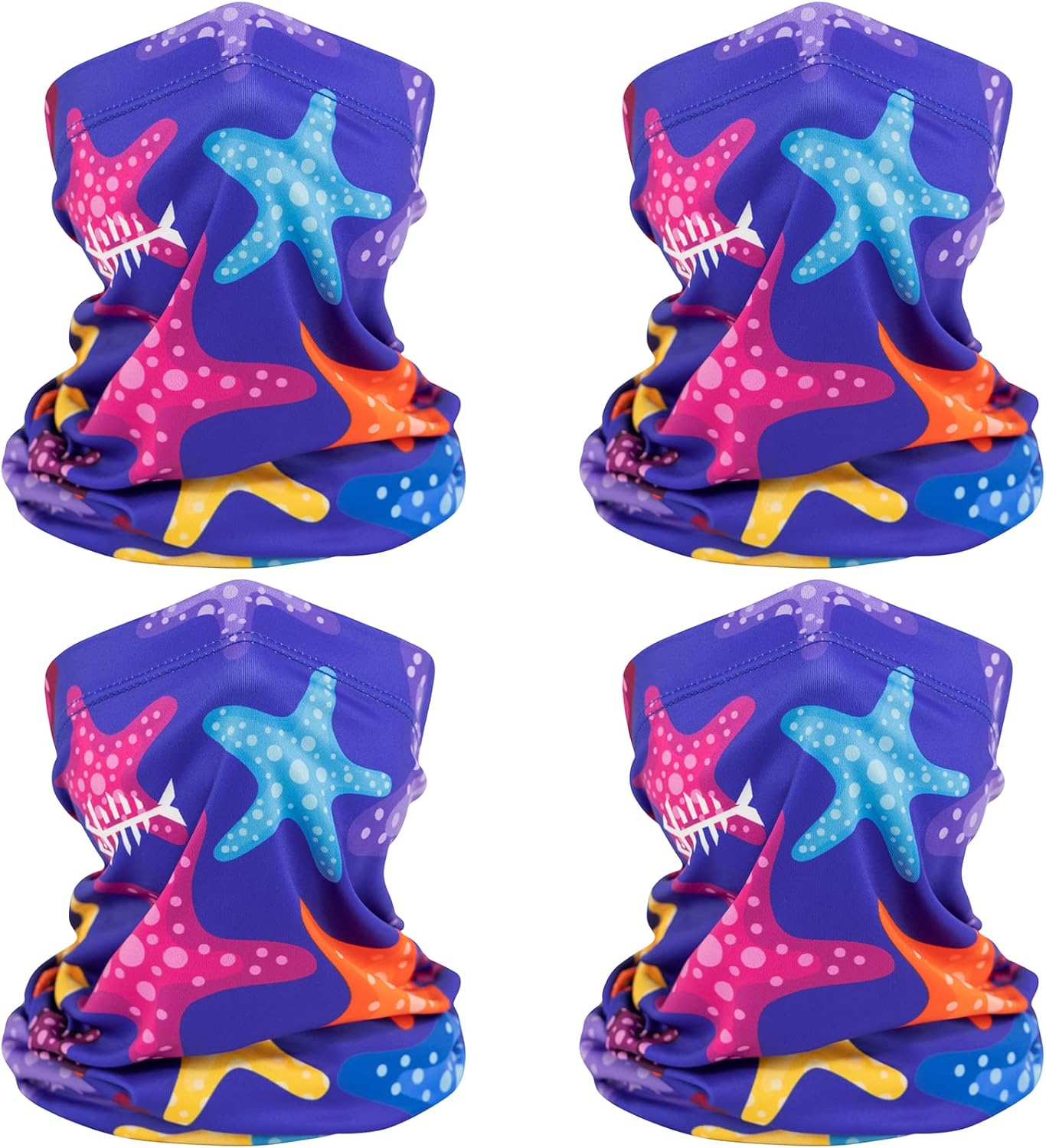 BASSDASH Kids UV Protection Neck Gaiter 3-13 Years