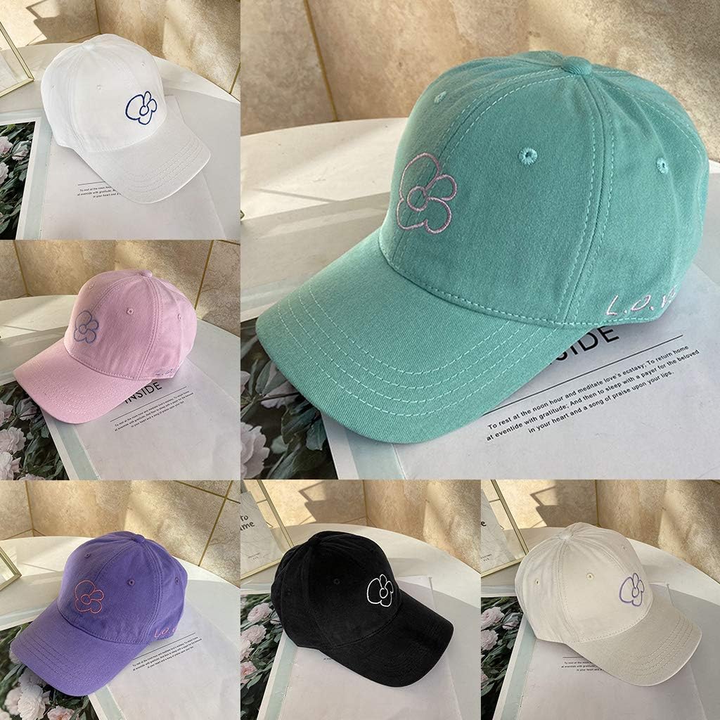 Stylish Encoding Sunscreen Baseball Hat for Girls
