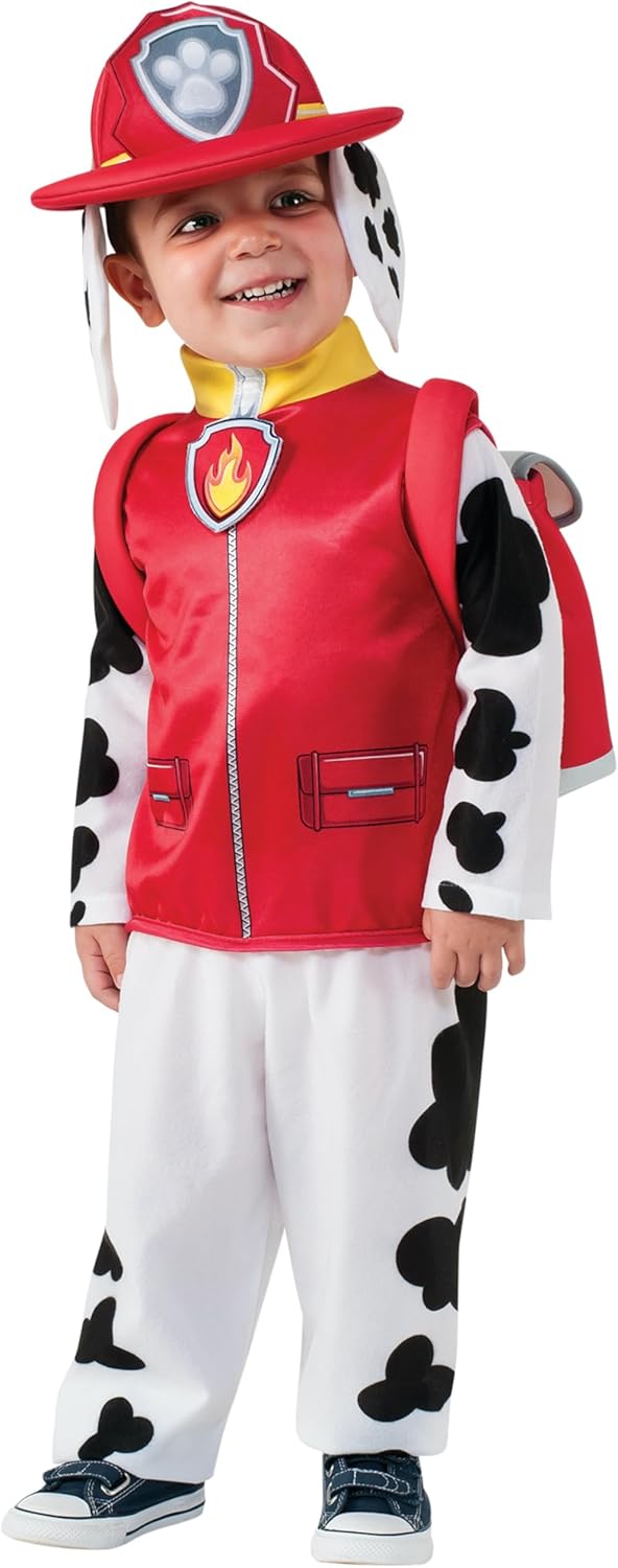 Fun durable Paw Patrol Marshall Costume for Toddlers