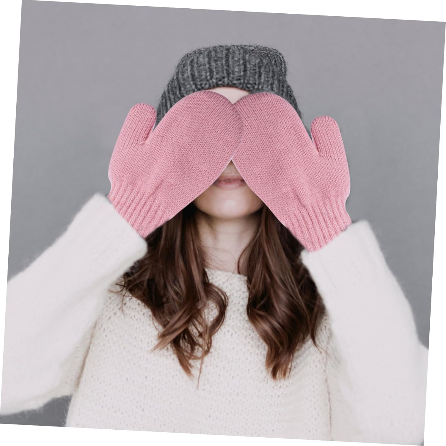 Thick Knitted Gloves Winter Kids Gloves