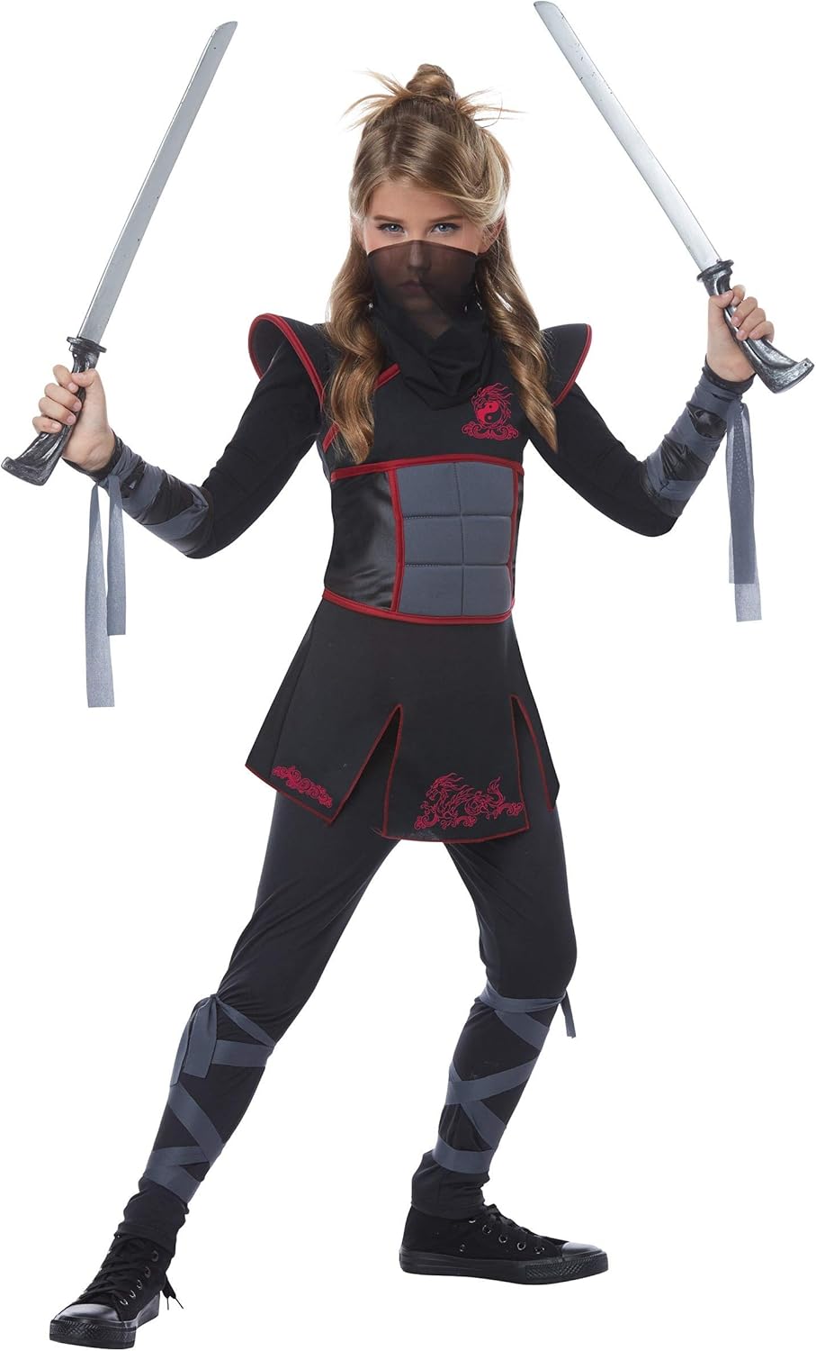 Jewel Up Girls Ninja Costume - Gem-Ready Kids Ninja Costume Free Shipping