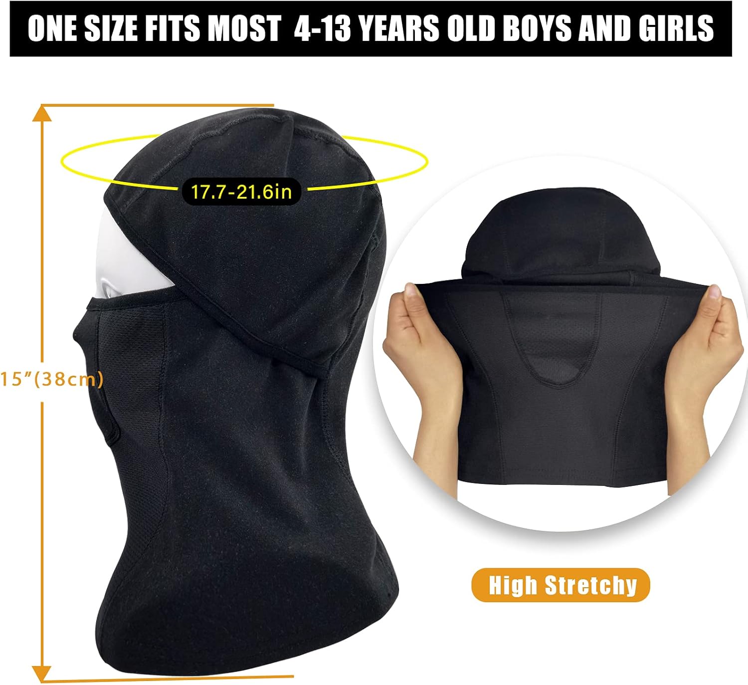 Sturdy Thermal Ski Mask for Kids