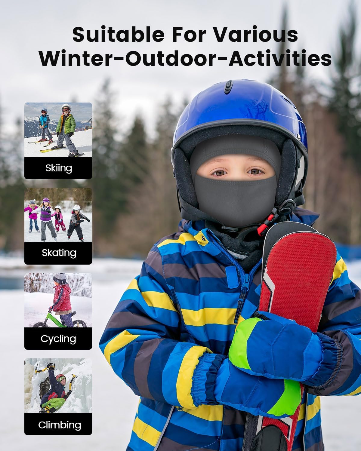 Aegend Kids Balaclava Face Mask