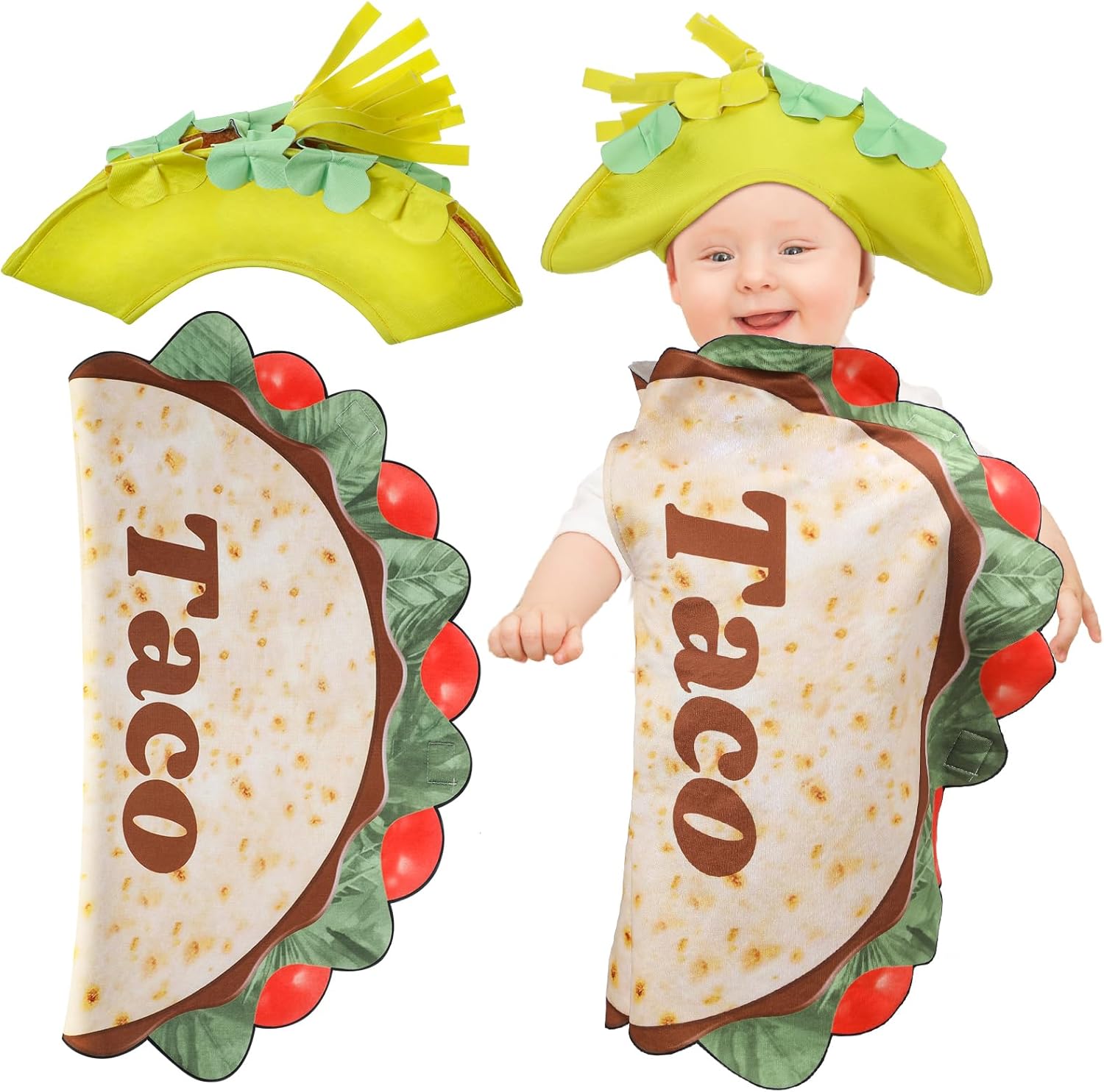 Halloween Baby Taco Trick or Treat Costume Set